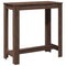 vidaXL Bar Table Brown Oak 102x50x103.5 cm Engineered Wood