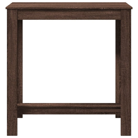 vidaXL Bar Table Brown Oak 102x50x103.5 cm Engineered Wood