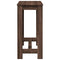 vidaXL Bar Table Brown Oak 102x50x103.5 cm Engineered Wood
