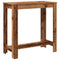 vidaXL Bar Table Old Wood 102x50x103.5 cm Engineered Wood
