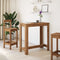 vidaXL Bar Table Artisan Oak 102x50x103.5 cm Engineered Wood
