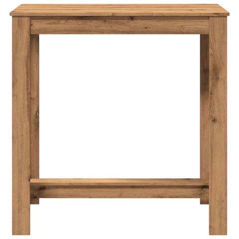 vidaXL Bar Table Artisan Oak 102x50x103.5 cm Engineered Wood