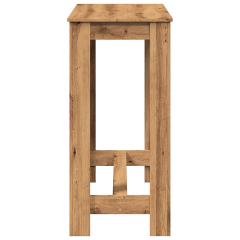 vidaXL Bar Table Artisan Oak 102x50x103.5 cm Engineered Wood