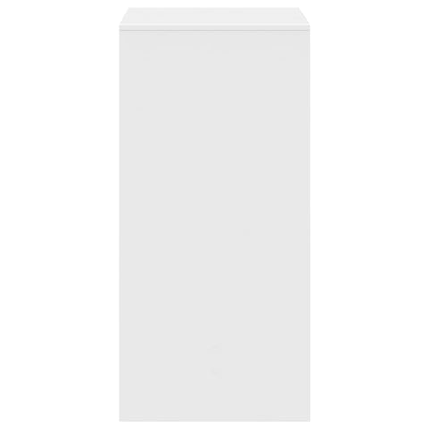 vidaXL Bar Table White 51x50x103.5 cm Engineered Wood