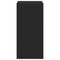vidaXL Bar Table Black 51x50x103.5 cm Engineered Wood