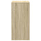 vidaXL Bar Table Sonoma Oak 51x50x103.5 cm Engineered Wood