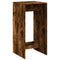 vidaXL Bar Table Smoked Oak 51x50x103.5 cm Engineered Wood