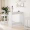 vidaXL Bar Table White 102x50x103.5 cm Engineered Wood