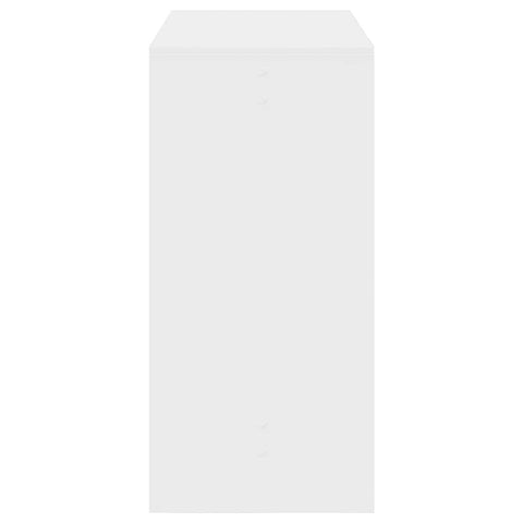 vidaXL Bar Table White 102x50x103.5 cm Engineered Wood