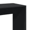 vidaXL Bar Table Black 102x50x103.5 cm Engineered Wood