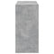 vidaXL Bar Table Concrete Grey 102x50x103.5 cm Engineered Wood
