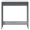 vidaXL Bar Table Grey Sonoma 102x50x103.5 cm Engineered Wood