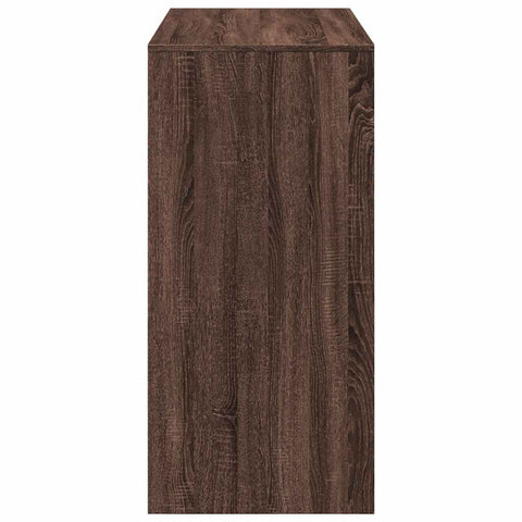 vidaXL Bar Table Brown Oak 102x50x103.5 cm Engineered Wood