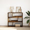 vidaXL Book Cabinet/Room Divider Smoked Oak 100x33x94.5 cm