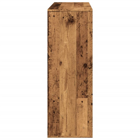 vidaXL Book Cabinet/Room Divider Old Wood 100x33x94.5 cm
