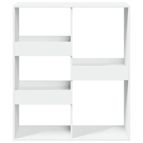 vidaXL Book Cabinet/Room Divider White 100x33x115 cm
