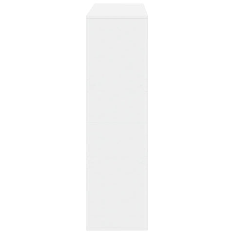 vidaXL Book Cabinet/Room Divider White 100x33x115 cm