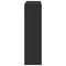 vidaXL Book Cabinet/Room Divider Black 100x33x115 cm
