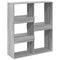 vidaXL Book Cabinet/Room Divider Grey Sonoma 100x33x115 cm