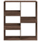 vidaXL Book Cabinet/Room Divider Brown Oak 100x33x115 cm