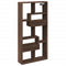 vidaXL Wall Cabinet Brown Oak 50x15x100 cm Engineered Wood
