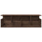 vidaXL Wall Cabinet 100x20x30 cm Brown Oak Engineered Wood