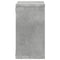 vidaXL Wall Cabinet 60x16x30 cm Concrete Grey Engineered Wood