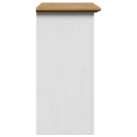 vidaXL Bathroom Wall Cabinet BODO White and Brown 44x30x60 cm