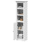 vidaXL Bathroom Cabinet BODO White 44x30x160 cm