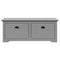 vidaXL Hallway Bench BODO Grey 114x40x45 cm