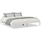 vidaXL Extra Long Bed Frame without Mattress White 180x220 cm Solid Wood Pine