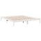 vidaXL Extra Long Bed Frame without Mattress White 180x220 cm Solid Wood Pine