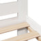 vidaXL Bed Frame without Mattress White 140x200 cm Solid Wood Pine