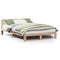 vidaXL Bed Frame without Mattress 135x190 cm Double Solid Wood Pine