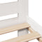 vidaXL Bed Frame without Mattress White 135x190 cm Double Solid Wood Pine