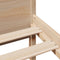 vidaXL Bed Frame without Mattress 140x200 cm Solid Wood Pine