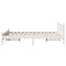 vidaXL Bed Frame without Mattress White 140x200 cm Solid Wood Pine