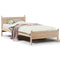 vidaXL Bed Frame without Mattress 100x200 cm Solid Wood Pine