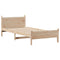 vidaXL Bed Frame without Mattress 100x200 cm Solid Wood Pine