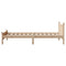 vidaXL Bed Frame without Mattress 100x200 cm Solid Wood Pine