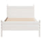 vidaXL Bed Frame without Mattress White 75x190 cm Small Single Solid Wood Pine