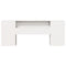 vidaXL Headboard with Storage White 180 cm Solid Wood Pine
