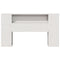 vidaXL Headboard with Storage White 160 cm Solid Wood Pine
