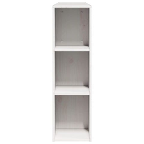 vidaXL Headboard with Storage White 160 cm Solid Wood Pine