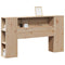 vidaXL Headboard with Storage 140 cm Solid Wood Pine