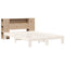 vidaXL Headboard with Storage 140 cm Solid Wood Pine