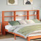 vidaXL Headboard with Storage Wax Brown 180 cm Solid Wood Pine