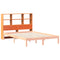 vidaXL Headboard with Storage Wax Brown 150 cm Solid Wood Pine