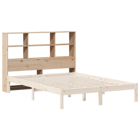 vidaXL Headboard with Storage 140 cm Solid Wood Pine