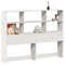 vidaXL Headboard with Storage White 140 cm Solid Wood Pine